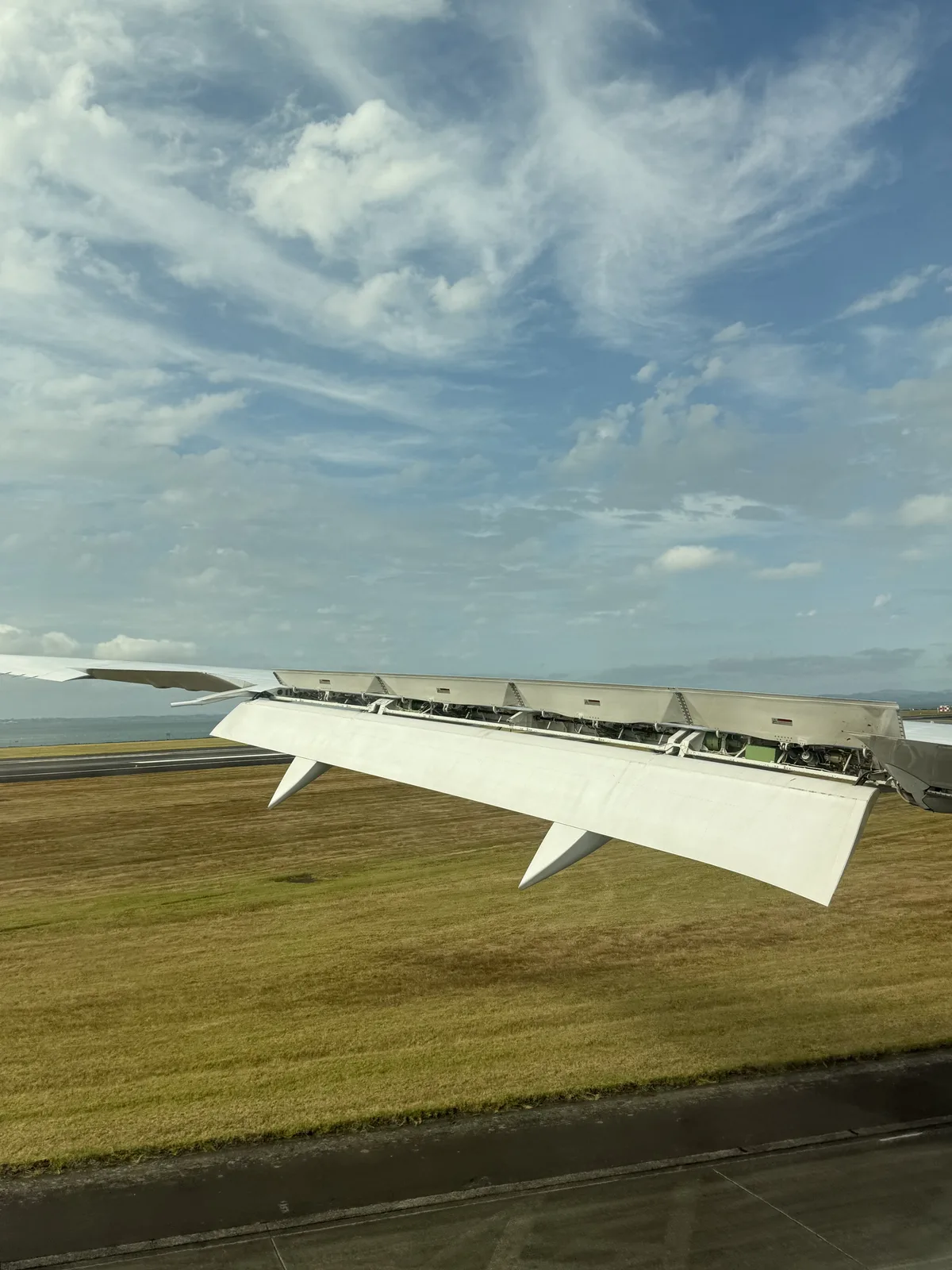 NZeTA approval notification on phone after landing in Auckland