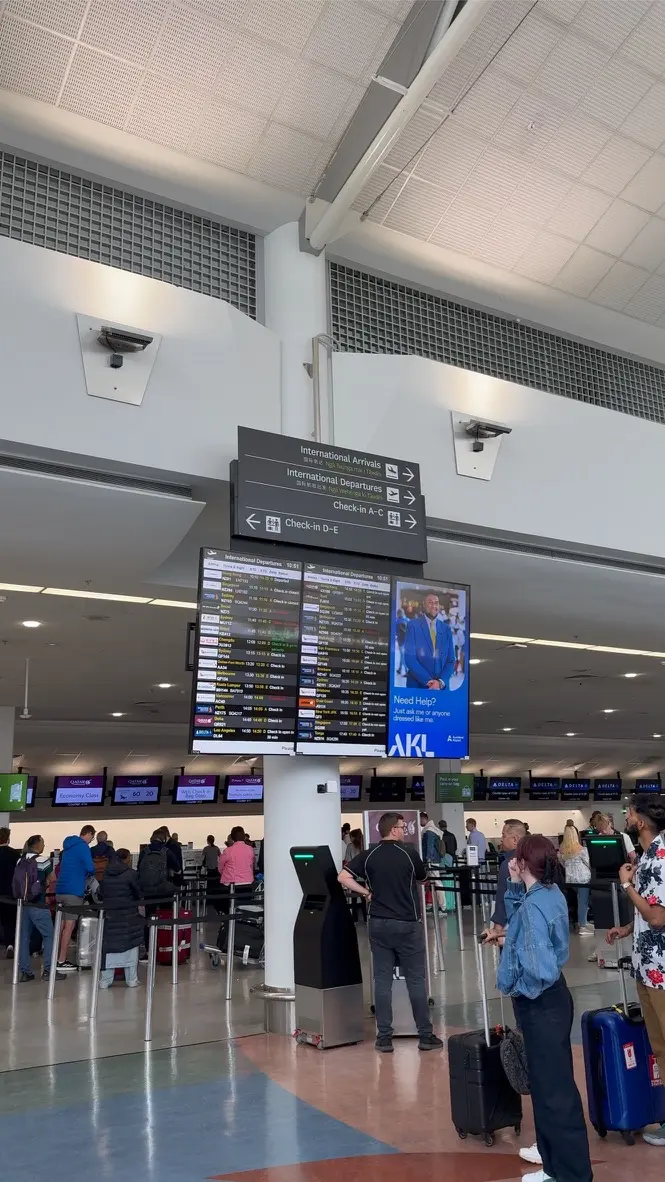 Auckland Airport automated passport control gates