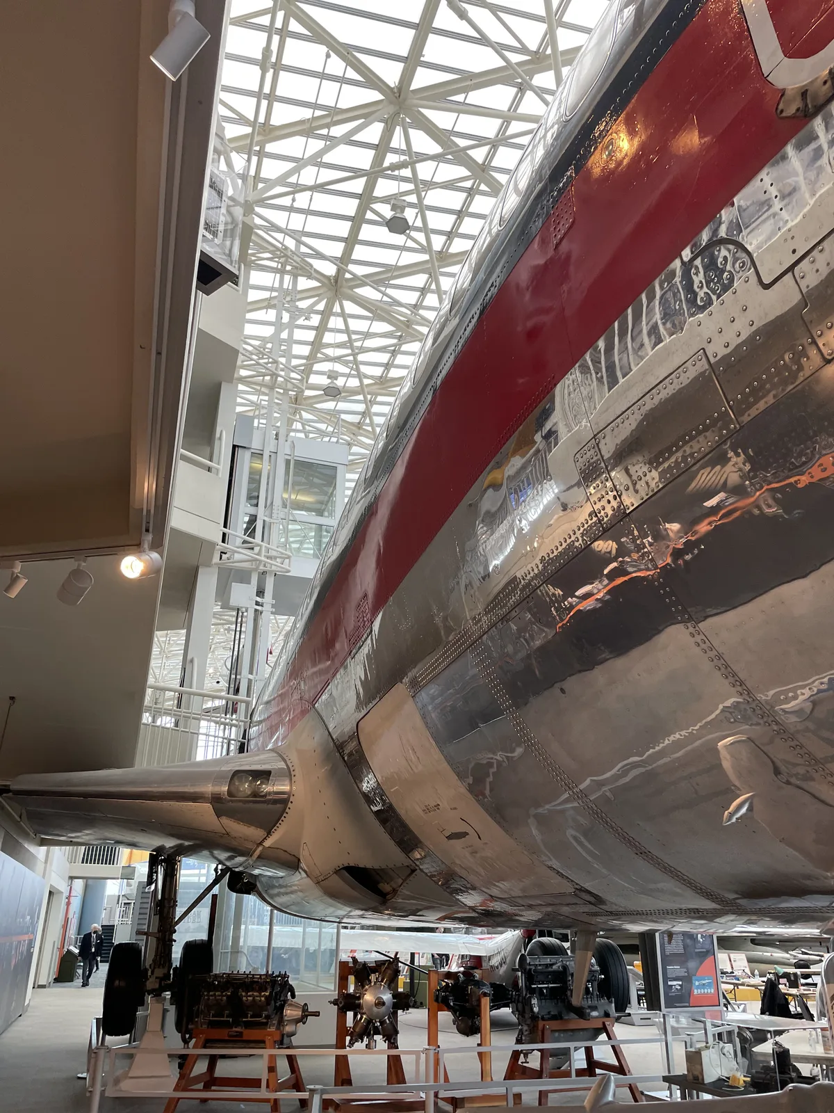 Large aircraft display