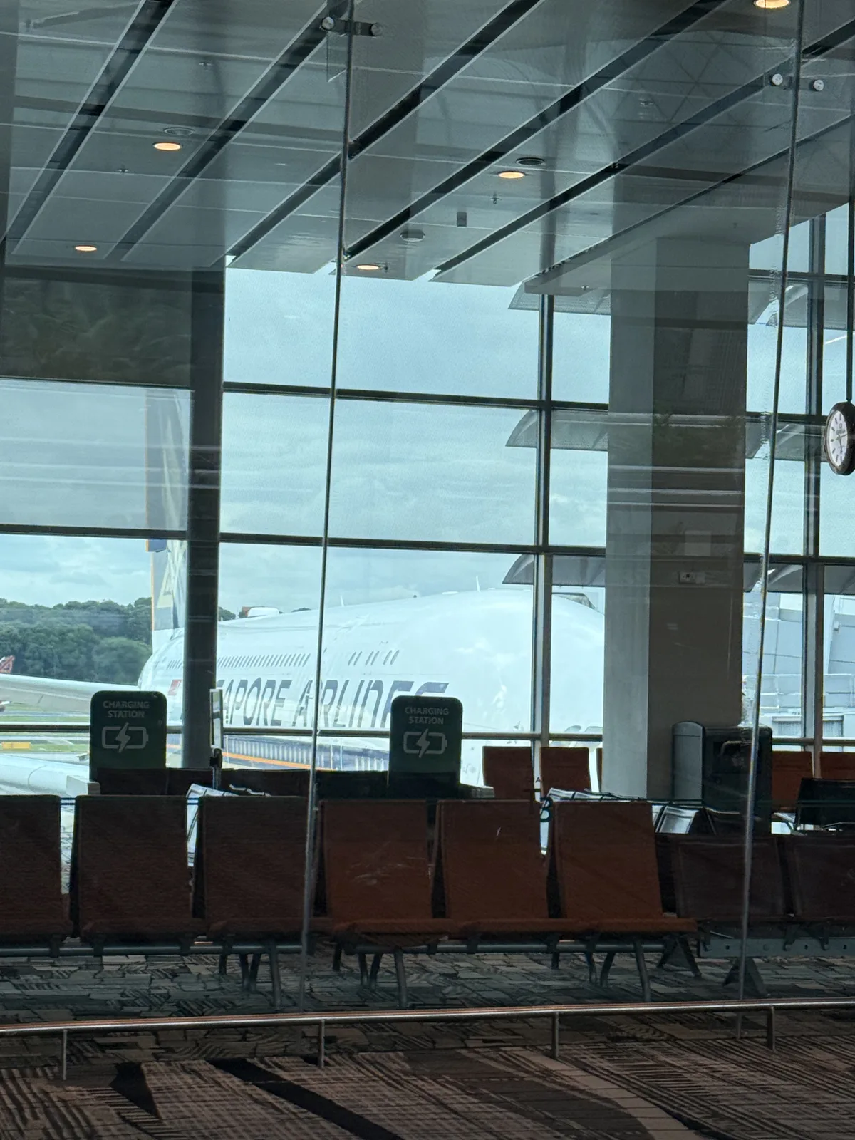 Singapore Changi Airport automated people mover between terminals