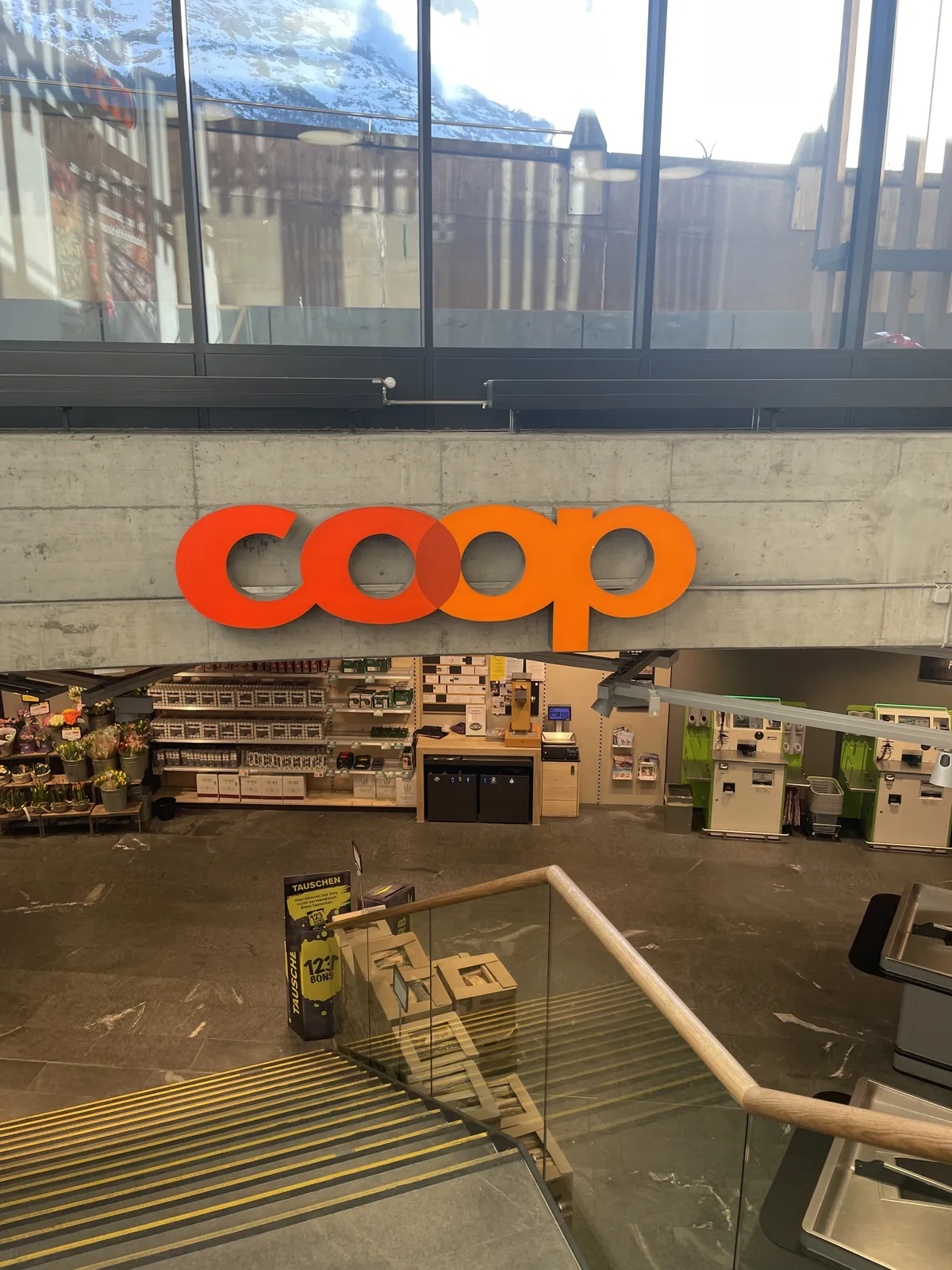 그린델발트 Coop 마트