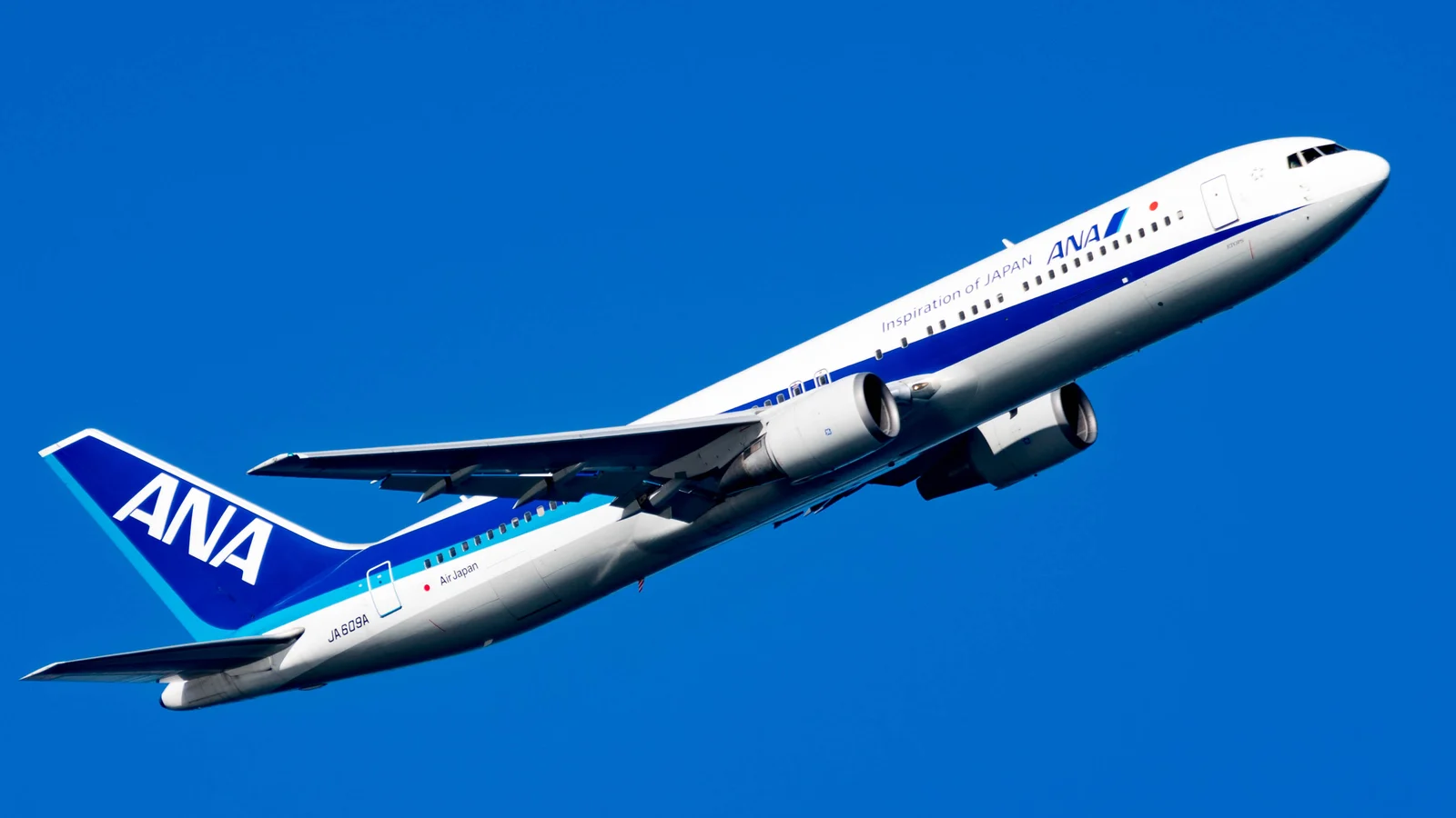 All Nippon Airways Boeing 767-300ER JA609A aircraft at Tokyo Haneda Airport