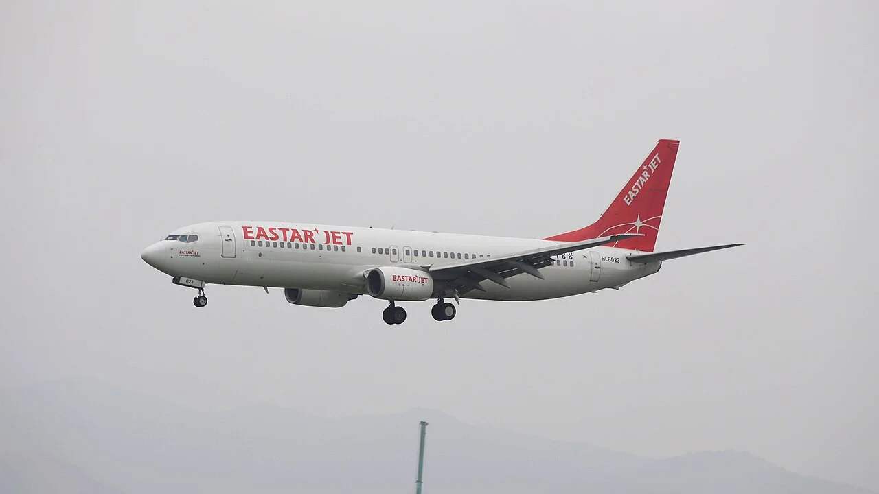 Eastar Jet Boeing 737-800 HL8023 aircraft exterior