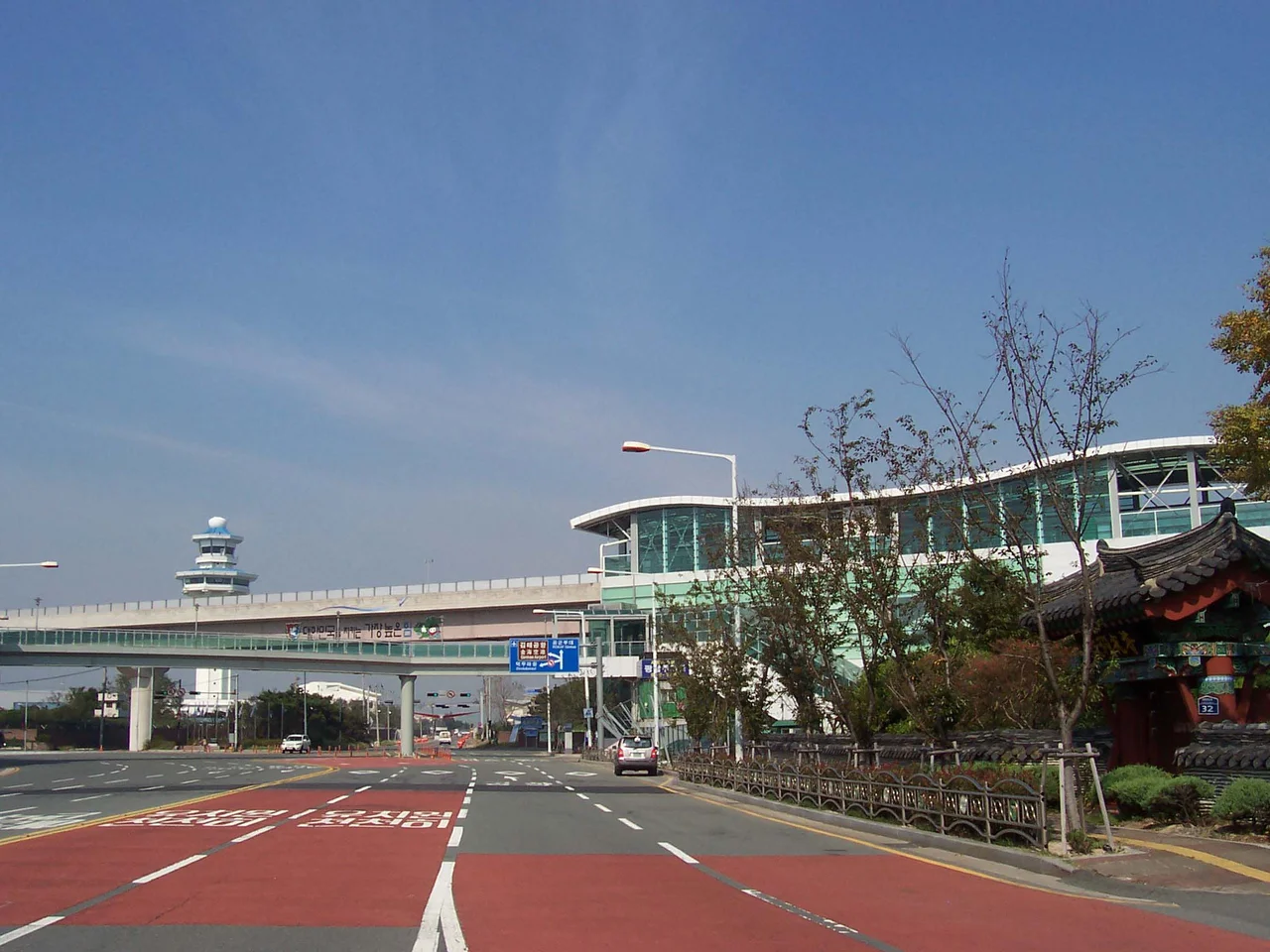 부산 김해국제공항 국제선 여객터미널 청사 전경