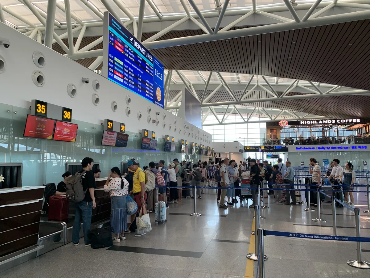 Da Nang Airport international terminal, August 2024