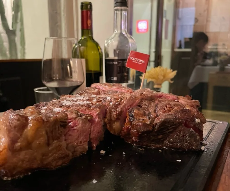 피렌체 레스토랑 티본스테이크