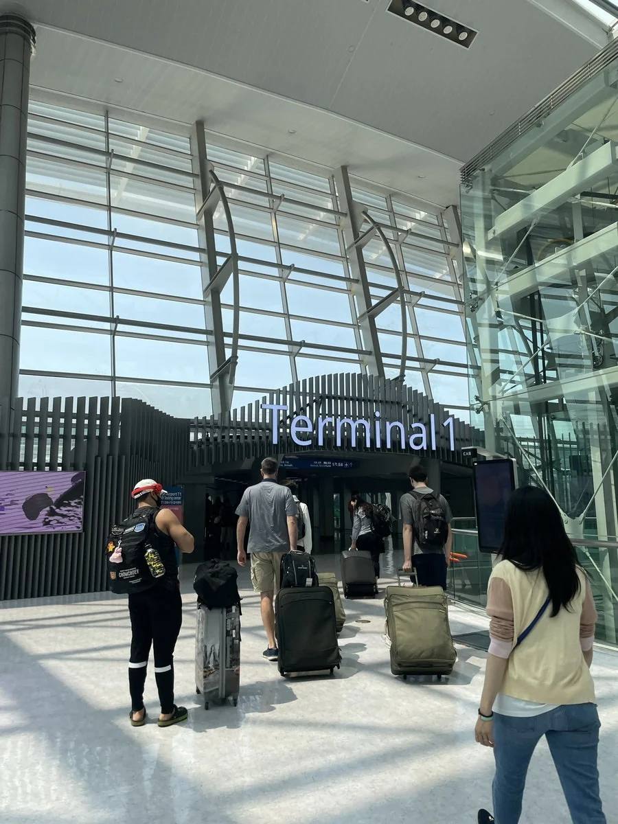 인천공항 1터미널 입구