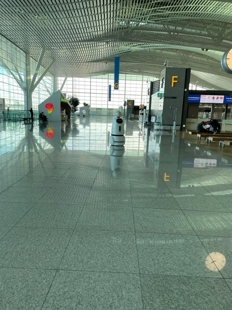 델타항공 카운터 대기