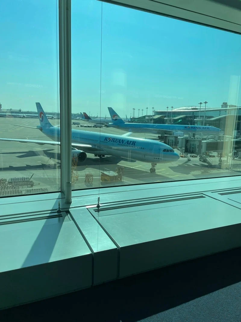 한산한 인천공항 제2여객터미널 풍경